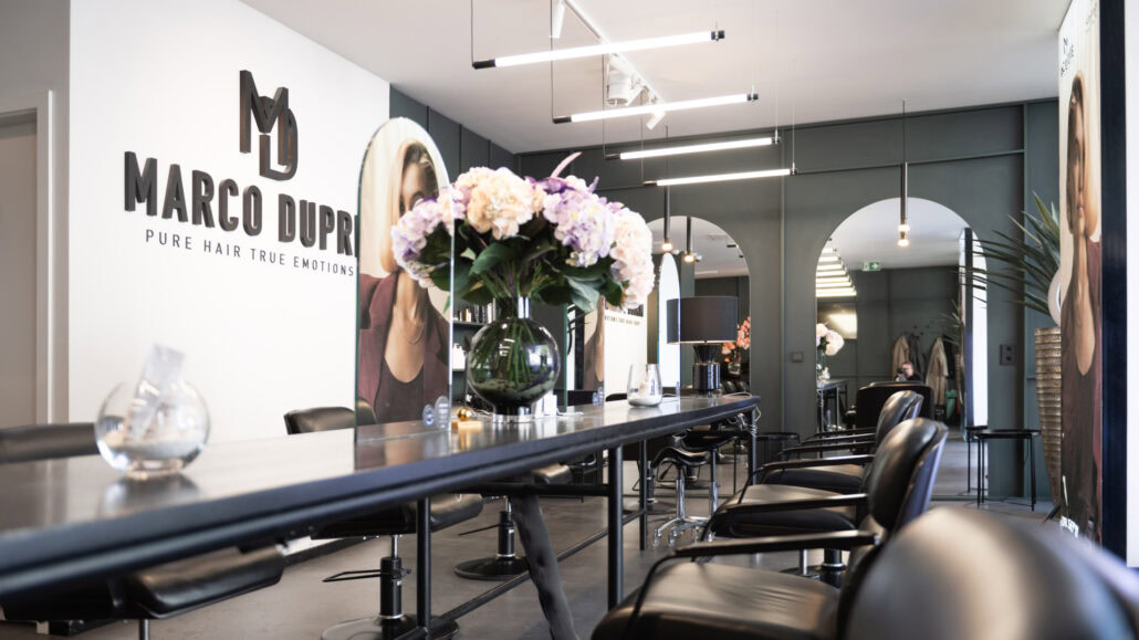 Friseurplätze in Friseursalon Frankfurt Marco Dupré